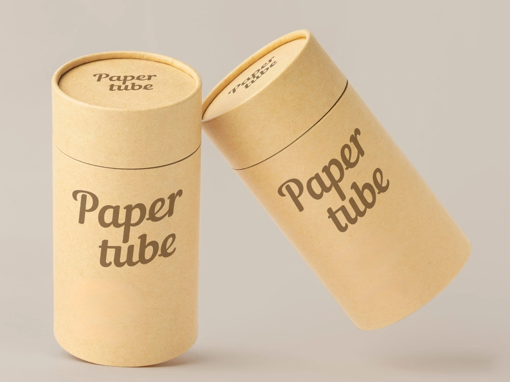custom paper tube packaging with logo